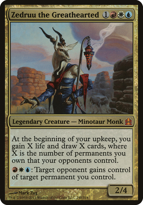 Zedruu the Greathearted (OVER-240) - mythic - Foil