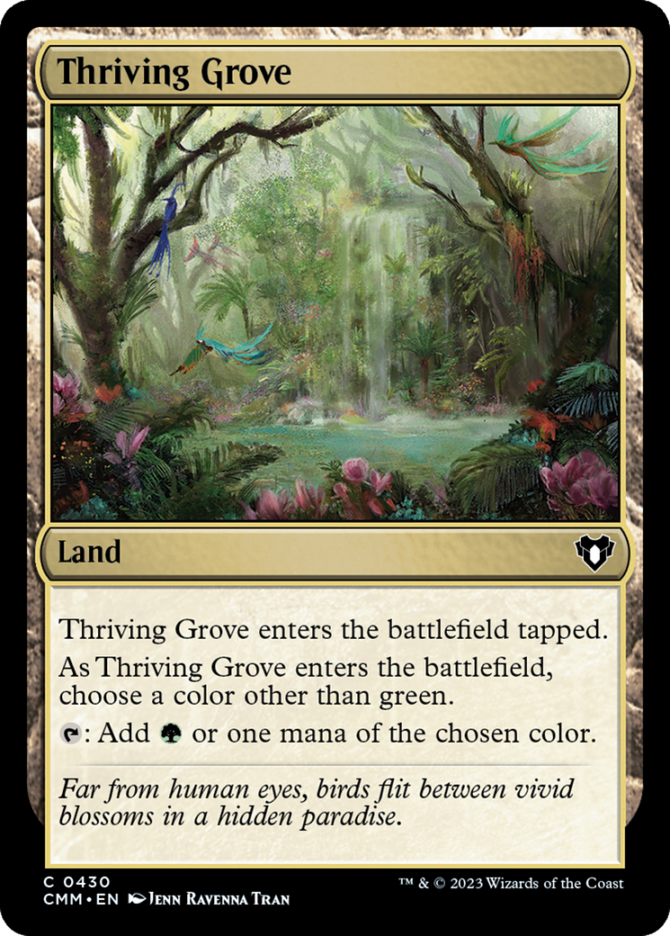 Thriving Grove (CMM-430) - common