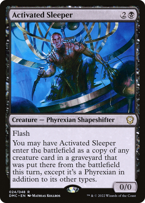 Activated Sleeper (DMC-024) - rare - Foil