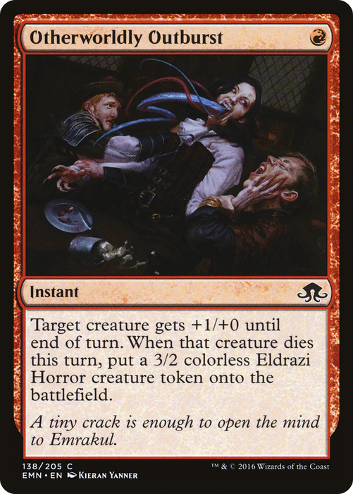 Otherworldly Outburst (EMN-138) - common