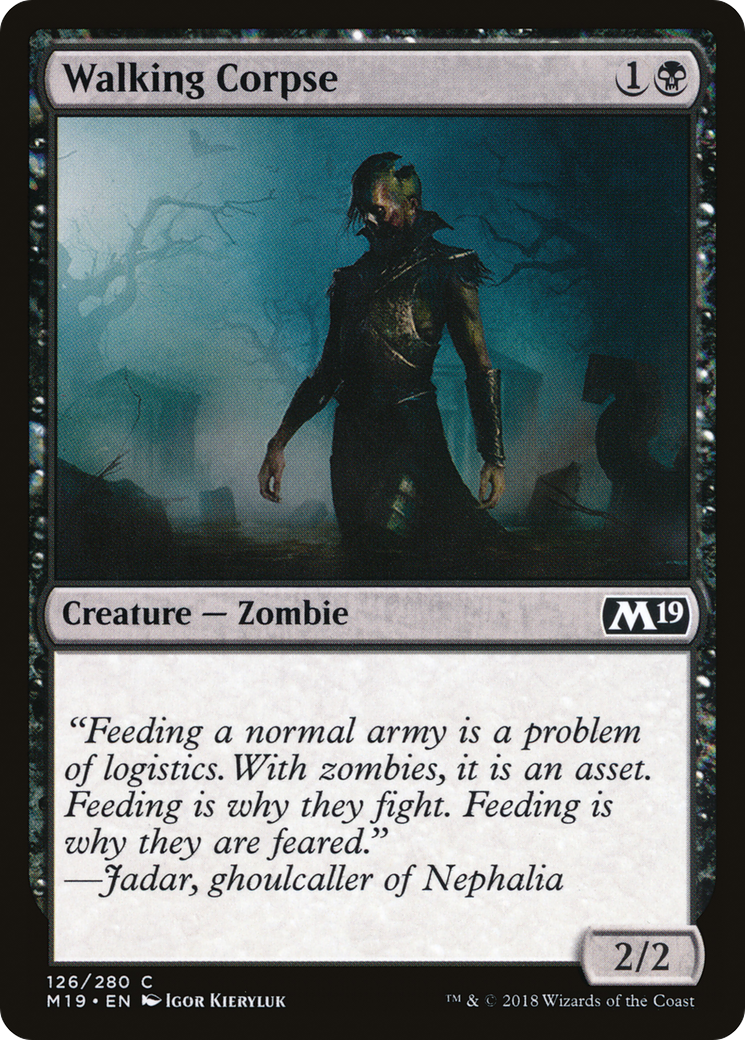 Walking Corpse (M19-126) - common