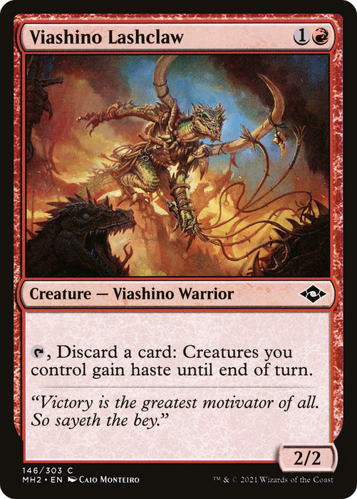 Viashino Lashclaw (MH2-146) - common - Foil