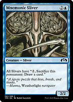 Mnemonic Sliver (TPR-062) - common - Foil
