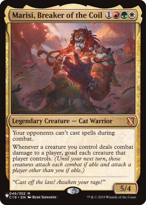 Marisi, Breaker of the Coil (LIST-C19-46) - mythic