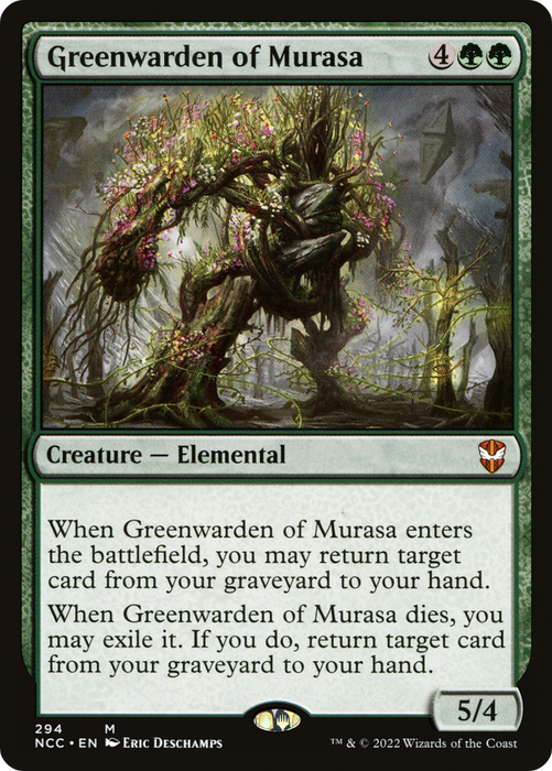 Greenwarden of Murasa (NCC-294) - mythic
