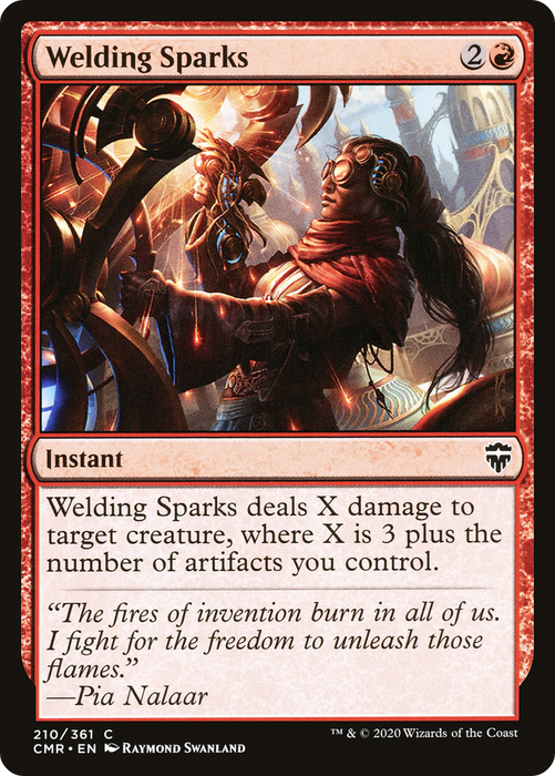 Welding Sparks (CMR-210) - common