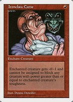 Ironclaw Curse (5ED-244†) - rare