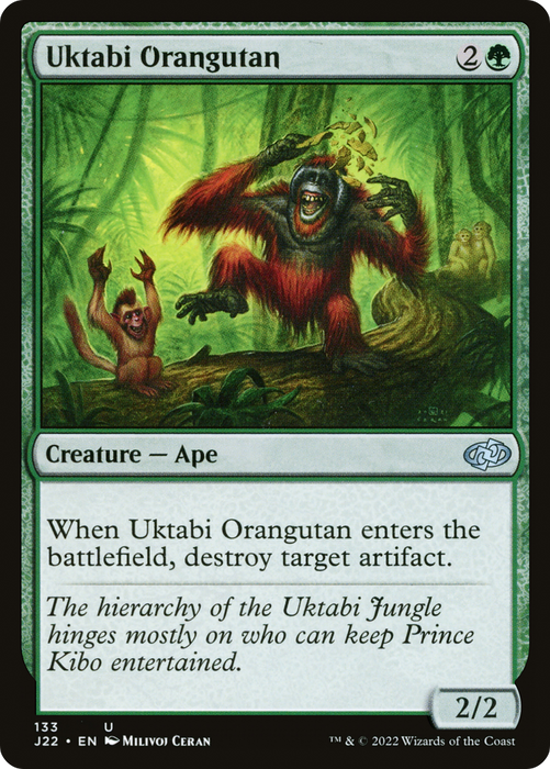Uktabi Orangutan (J22-133) - uncommon