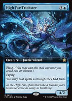High Fae Trickster (FDN-453) - rare: (Extended Art)