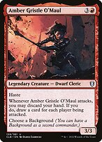Amber Gristle O'Maul (CLB-159) - uncommon