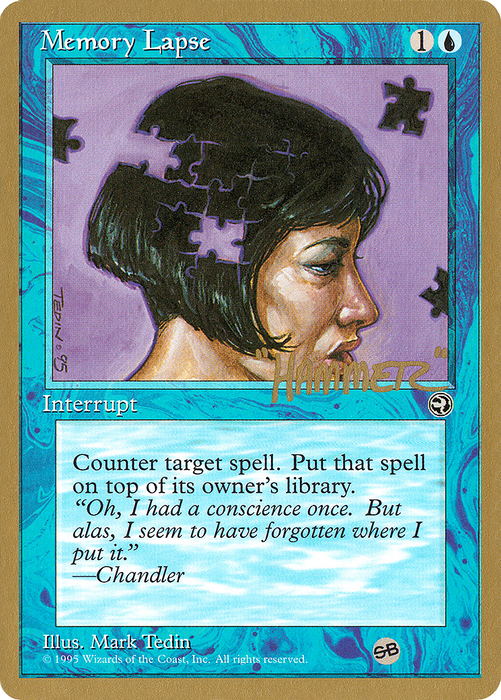 Memory Lapse (WCD-SHR32ASB) - common