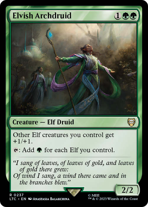 Elvish Archdruid (LTC-237) - rare