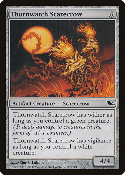 Thornwatch Scarecrow (SHM-265) - common - Foil