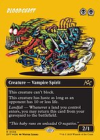 Bloodghast (DFT-536) - rare (Borderless) - Foil
