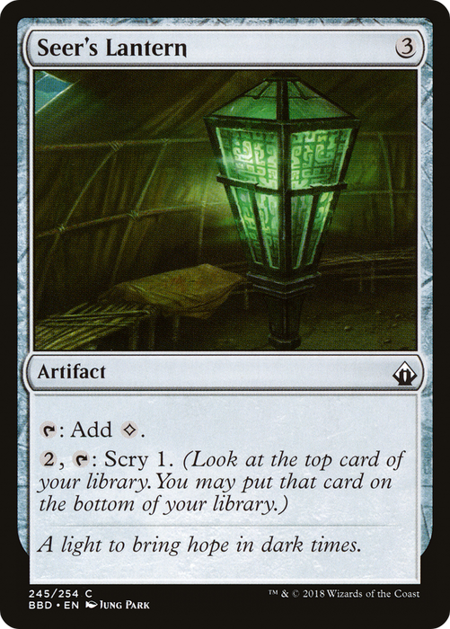 Seer's Lantern (BBD-245) - common - Foil