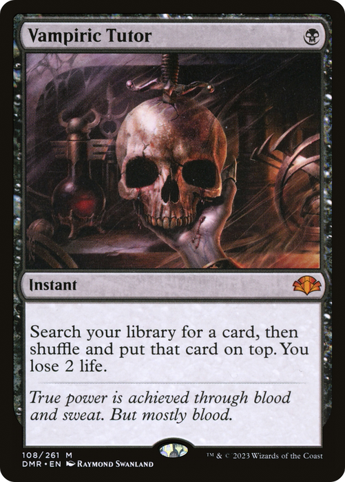 Vampiric Tutor (DMR-108) - mythic - Foil
