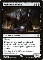 Archfiend of Ifnir (PRE-78S) - rare - Foil