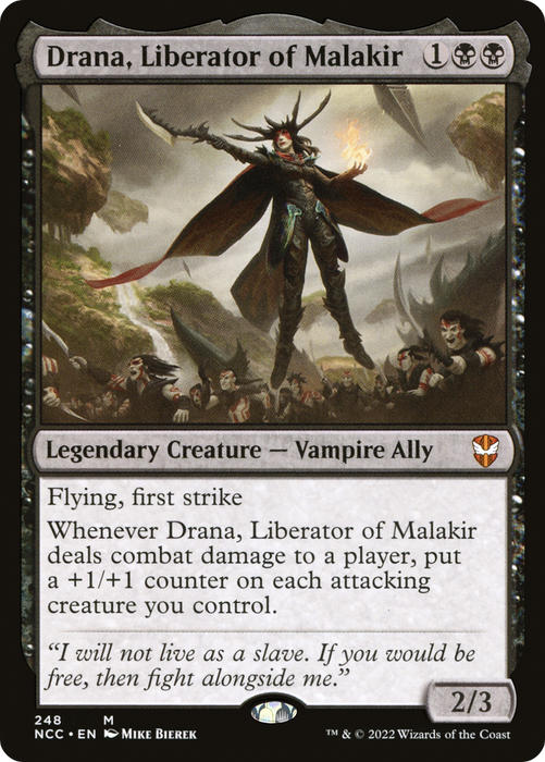 Drana, Liberator of Malakir (NCC-248) - mythic
