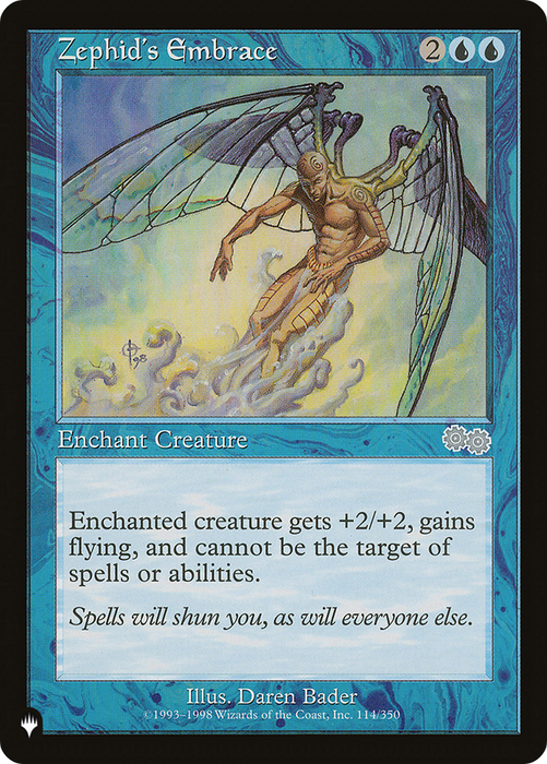 Zephid's Embrace (LIST-USG-114) - uncommon