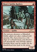 Mons's Goblin Raiders (30A-160) - common