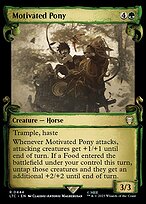 Motivated Pony (LTC-444) - rare: (Showcase)