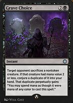 Grave Choice (HBG-043) - uncommon