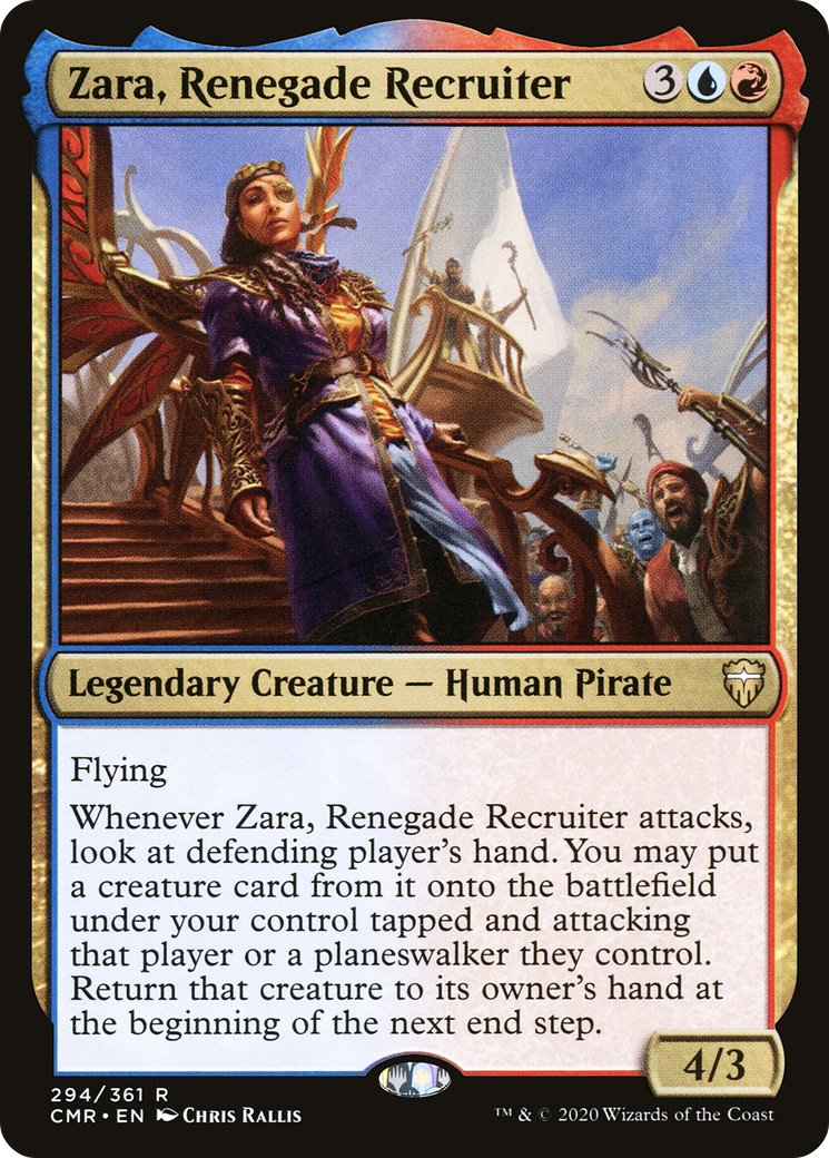 Zara, Renegade Recruiter (CMR-294) - rare - Foil