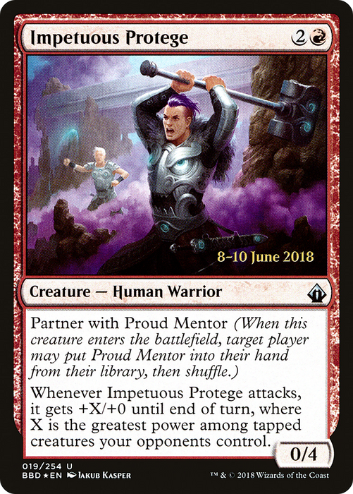 Impetuous Protege (LARP-19S) - uncommon - Foil
