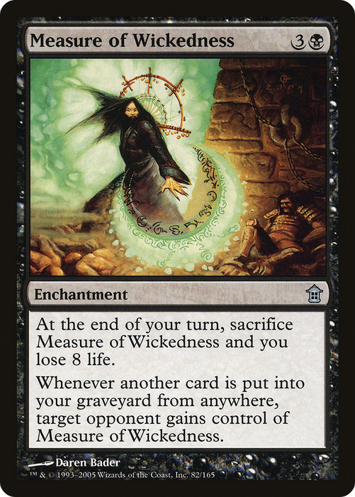 Measure of Wickedness (SOK-082) - uncommon - Foil