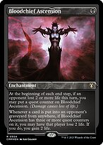 Bloodchief Ascension (CMM-504) - rare - Etched Foil
