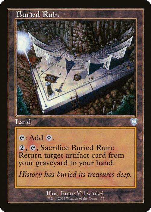 Buried Ruin (BRC-177) - uncommon