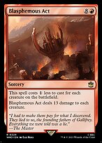 Blasphemous Act (WHO-224) - rare