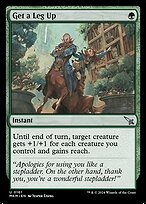 Get a Leg Up (MKM-161) - uncommon - Foil