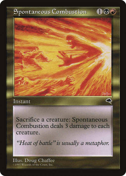 Spontaneous Combustion (TMP-273) - uncommon