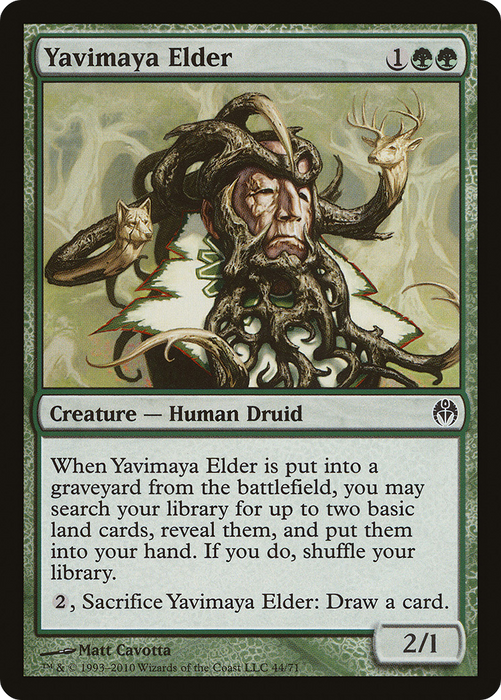 Yavimaya Elder (DDE-044) - common