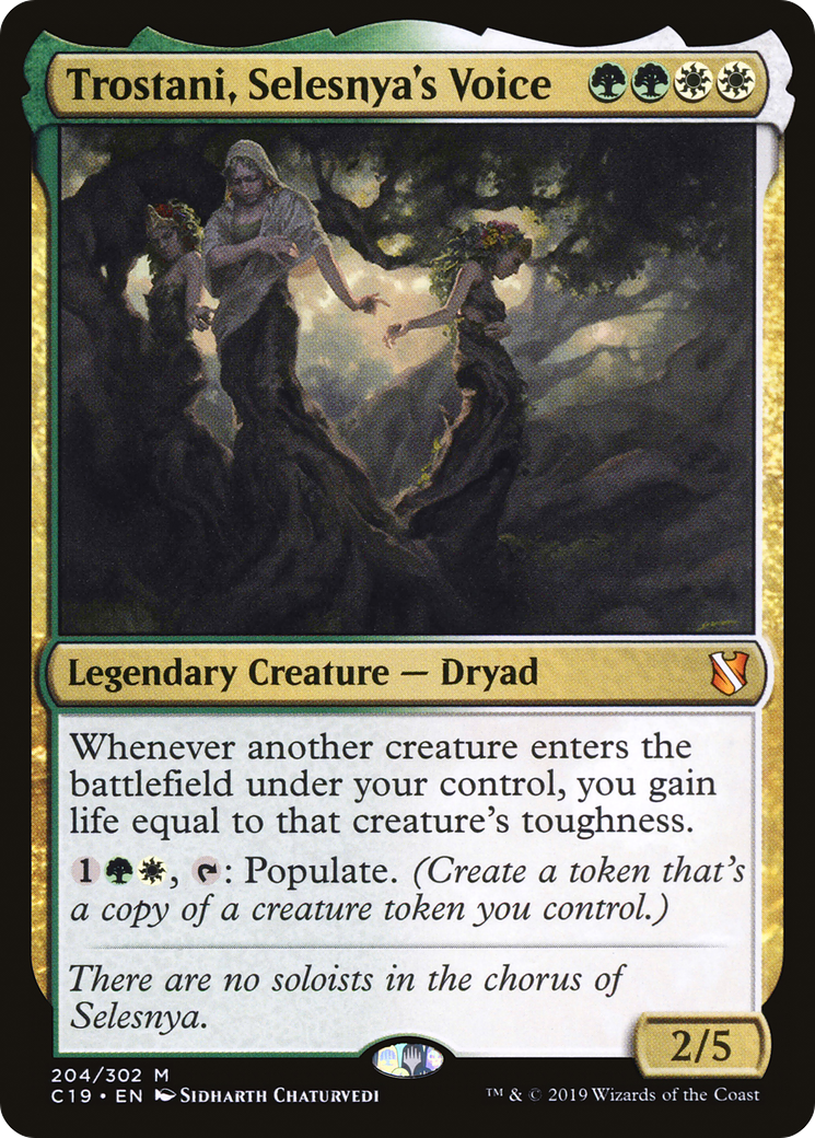 Trostani, Selesnya's Voice (C19-204) - mythic