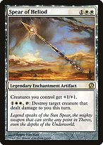 Spear of Heliod (THS-033) - rare: (enchantment)