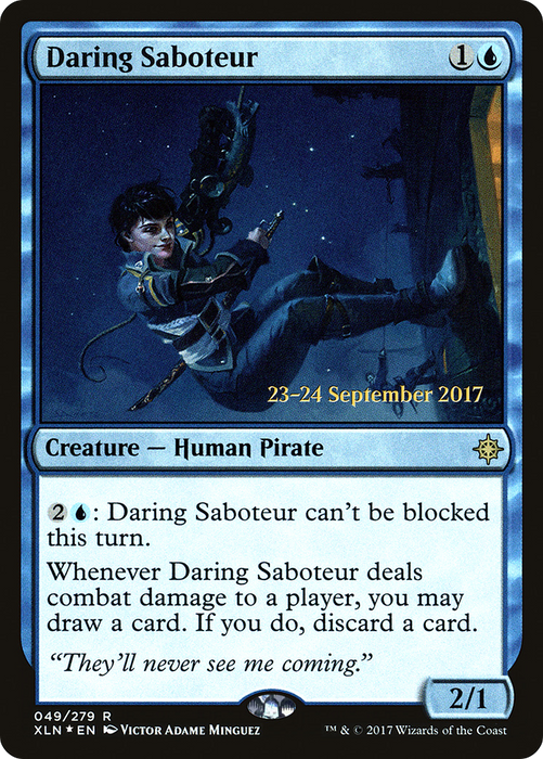 Daring Saboteur (PRE-49S) - rare - Foil