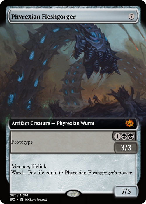 Phyrexian Fleshgorger (PRM-105722) - mythic - Foil
