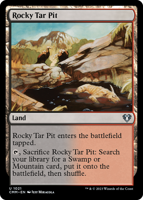 Rocky Tar Pit (CMM-1021) - uncommon