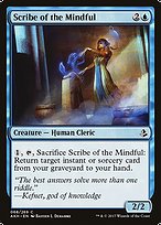 Scribe of the Mindful (AKH-068) - common - Foil