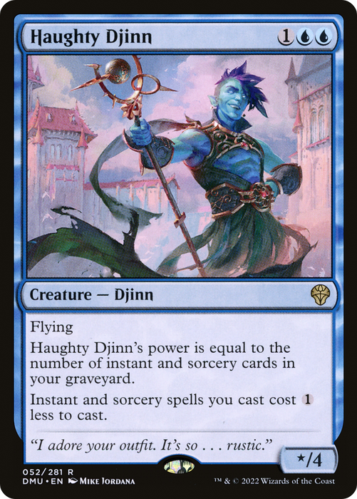 Haughty Djinn (DMU-052) - rare