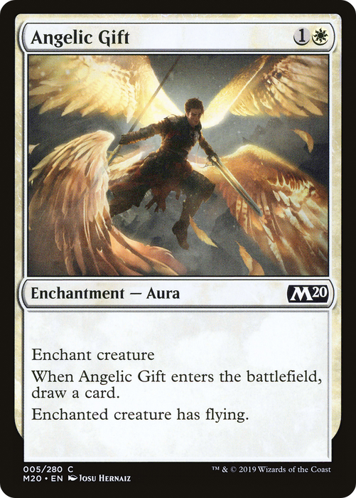 Angelic Gift (M20-005) - common - Foil