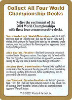2001 World Championships Ad (WCD-000) - common