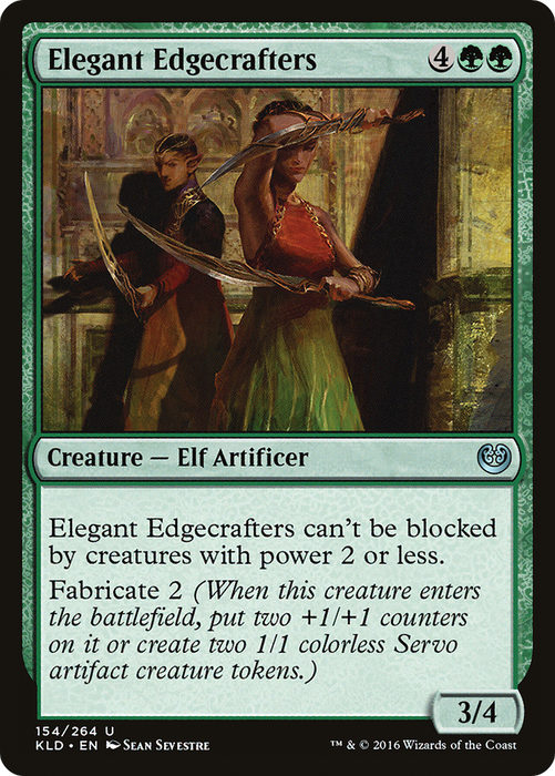 Elegant Edgecrafters (KLD-154) - uncommon - Foil