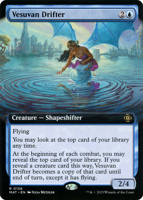Vesuvan Drifter (MAT-156) - rare: (Extended Art) - Foil