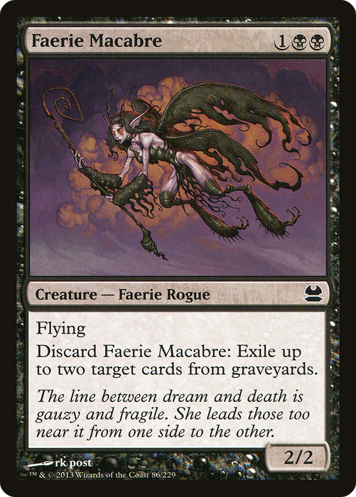 Faerie Macabre (MMA-086) - common - Foil
