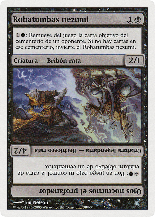 Nezumi Graverobber // Nighteyes the Desecrator (PSAL-A38) - uncommon