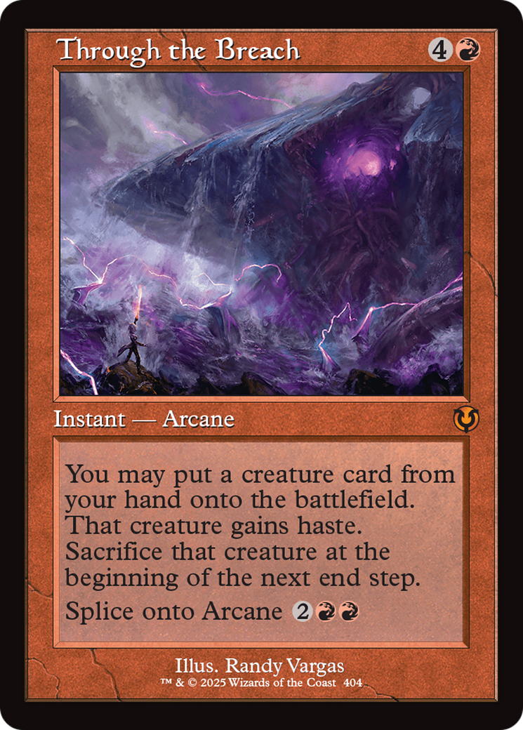 Through the Breach (INR-404) - mythic - Foil