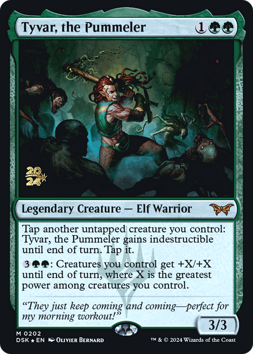 Tyvar, the Pummeler (PRE-202S) - mythic - Foil